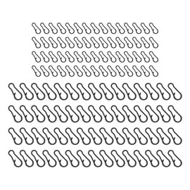 YINETTECH Carp Fishing Tackle Quick Change Clips Carabiner Hook 13 mm 9 mm Swivel Carp Fishing Clip for Freshwater Saltwater Pack of 120