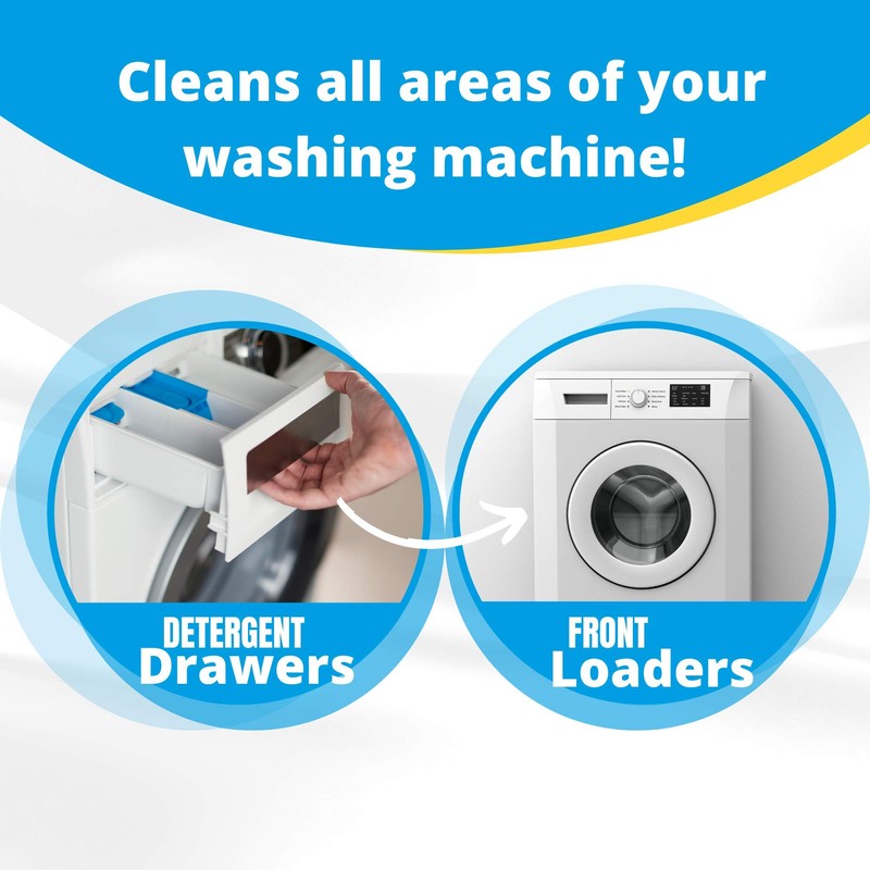 Carbona® Washing Machine Cleaner | Eliminates Odor & Residue |