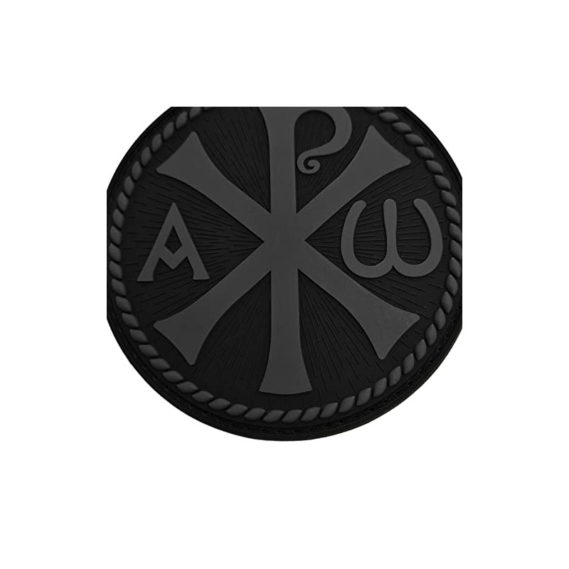 Chi Rho Jesus Christ Symbol Tactical PVC Patch Compatible with