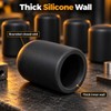 Silicone Vacuum Caps – 5-Pack Black Blanking Plugs for Engine