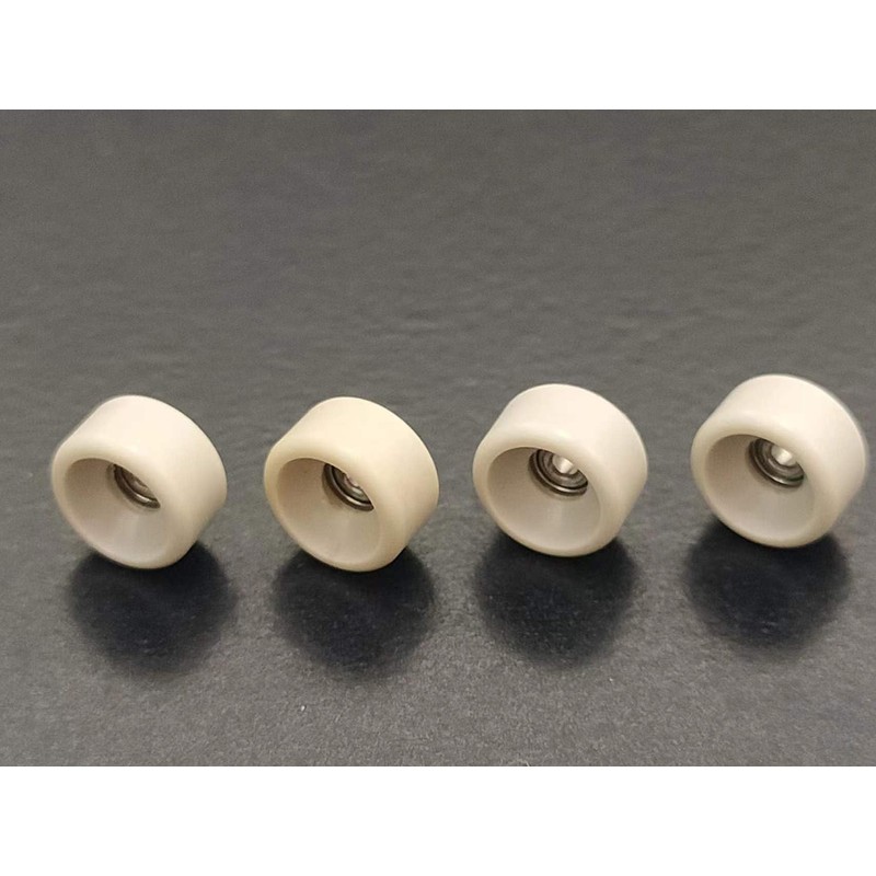 LEEFAI Pro Fingerboard Wheels -Handmade Peek fingerboards Bowl Wheel Measure