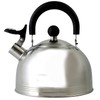 Mr. Coffee Carterton Stainless Steel Whistling Tea Kettle – 1.5-Quart