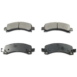 DuraGo BP974 MS Rear Semi-Metallic Brake Pad