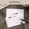 Ruled Index Cards 3 X 5 Double Sided Lined Notecards