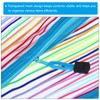 PATIKIL Mesh Zipper Pouch, 12 Pack Nylon B6 Size Pen