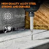 WUFANC 6 Piece Double Head Screw Extractor Set, Professional, Made