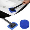DEPOVTE Windshield Cleaner Tool Car Window Cleaner with 6 Reusable