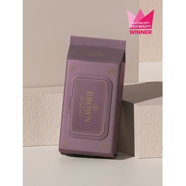 Brown 70gsm Nature Mild Baby Wipes 70 Sheets Cap Type 20 Packs / 브라운 70gsm 네이처 마일드 아기물티슈 70매 캡형 20팩