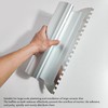Tile Trowel, 2/5x2/5in Square Notch Trowel Tile Adhesive Spreader Tile
