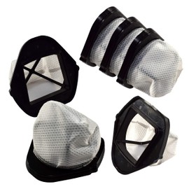 HQRP 6-pack Dust Cup Filters compatible with Shark Pet Perfect SV75 SV75Z SV66 SV70 SV90 SV719 SV726 SV728 SV736 SV738 SV748 SV760 series Cordless Hand Vac Vacuums, part XSB726N Replacement