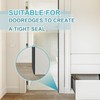 uxcell 2 Pcs Weather Stripping Door Seal, 20 ft Self-Adhesive