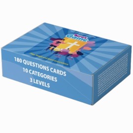 Fun Bible Trivia Challenge Came for Families, Fellowships and Bible Study - a Great Christian Gift to Master Bible