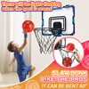 Indoor Basketball Hoop, Basketball Hoops Over The Door with LED