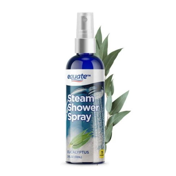 Equate Steam Shower Vapor Liquid Spray for Sinus Decongestant, Eucalyptus,
