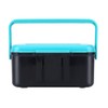 KIMISS Worm Box Fishing Worm Boxes Abs Plastic Portable Durable