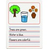 Dry Erase Storyboard - 9"x12" - Lap White Board for