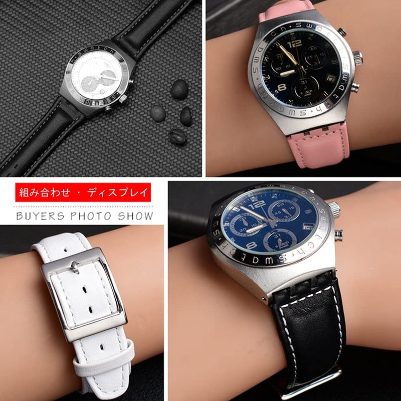 ZHUOLEI Swatch Watch Band, 0.7 inch (17 mm), 0.7 inch