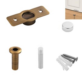 Invisible Door Stoppers, Strong Magnetic Anti-Collision,Concealed Magnetic Door Stop，Magnetic Door Stop，Door stoppers for Bottom of Door