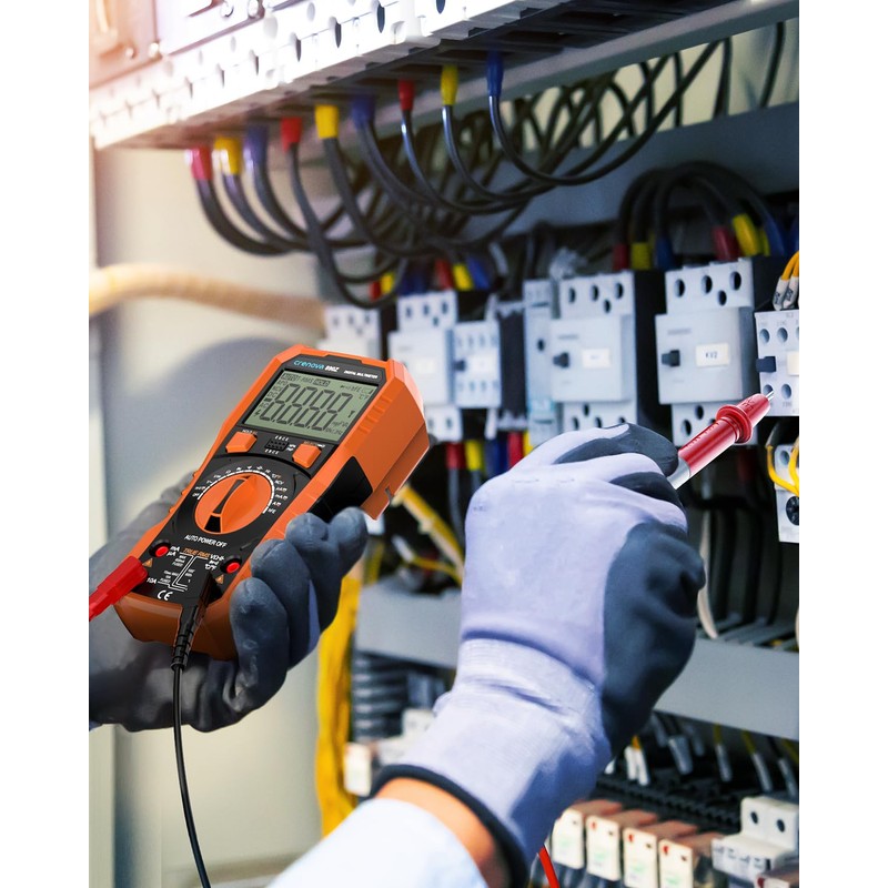 Crenova 890Z Digital Multimeter, 6000 Counts TRMS Multimeter Tester, DC