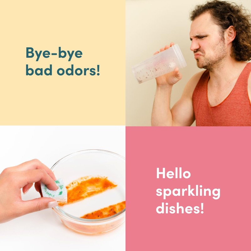 Sponge n' Go: Mini Travel Dish Soap & Sponges |