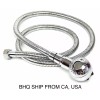 HQBS Salon Equipment Shampoo Bowl Unit Sprayer Hose Round Chrome