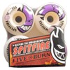 Spitfire Bighead 54mm White W/Purple Skateboard Wheels (Set of 4)
