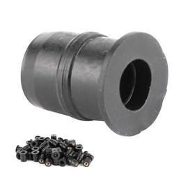 aqxreight - M5 Rubber Nuts Black 5mm Metric Motorcycle Windshield Trim Mounting Tool[A (Pack of 50)]