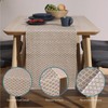 JEMIDI Table Runner Modern Beige 40 x 180 cm -