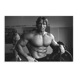 NebulaNova Arnold Schwarzenegger 1 Canvas Poster Bedroom Decor Sports Landscape Office Room Decoration Gift Unframe-Style 12 x 18 Inch (30 x 45 cm)
