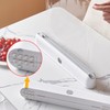 Plastic Wrap Cutter Dispenser Wall Mounted Adjustable Cling Film Cutter