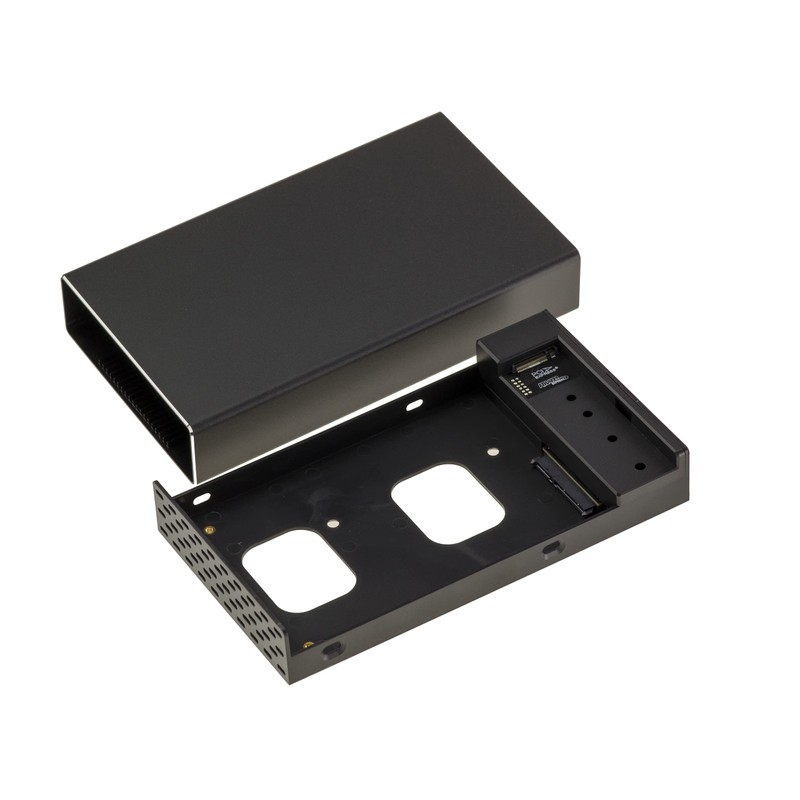 KALEA-INFORMATIQUE Aluminum USB Enclosure for HDD SATA 2.5 3.5 and