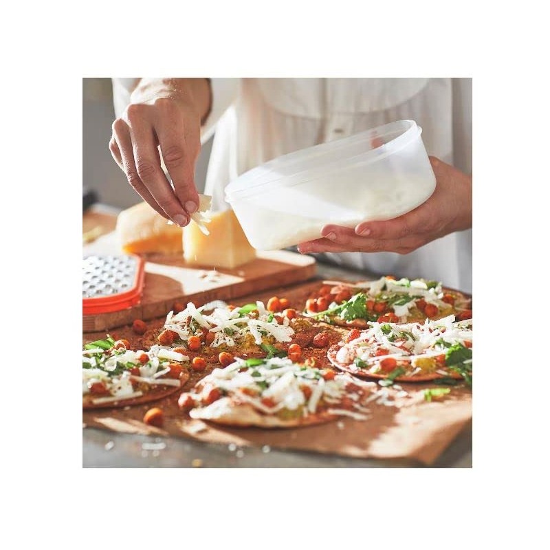 Grater with Container, Set of 4, Mixed Colors