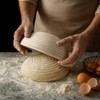 Saint Germain Bakery Premium Round Bread Banneton Basket with Liner