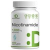 Vitamin B3 Nicotinamide 1,000mg Per Serving – 500 Capsules, Flush