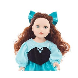 Little Adventures Mermaid Princess Day Doll Dress - Doll Not Included - Machine Washable Child Pretend Play and Party Doll Clothes with No Glitter