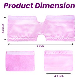 NATAKU 3 Pack Satin Strap Covers, Mask Frame Cushions to Compatiable with DreamWear or ResMed AirFit Silky Satin Sleep Headgear Cover Set Hair Saver C Papa Face Cushion Pads