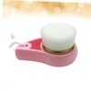Minkissy 2pcs Facial Cleansing Tools Gentle Face Scrubber Soft Handle