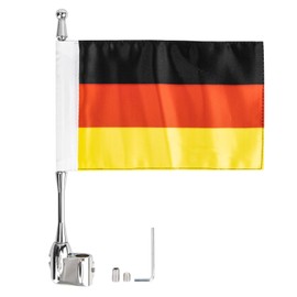 Motorcycle Decoration Flag and Flagpole for GL1800 Goldwing All Years (Germany)