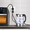Aigostar Mehrfachsteckdose 3-Fach Steckdosenadapter, 2 Euro +1 Schuko Steckdose Kindersicherung,