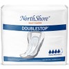 NorthShore DoubleStop Male Guards for Men, Case/104 (2/52s)