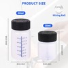 BUWUSMU 64 Pcs Touch up Paint Bottles with Applicator Brush