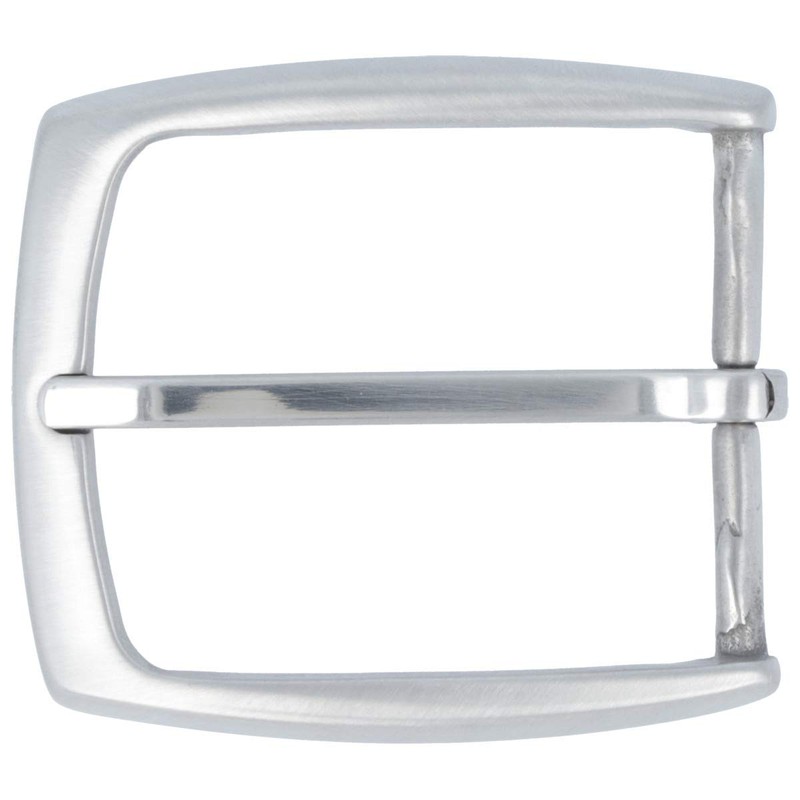FREDERIC HERMANO Belt Buckle 40 mm Metal Silver – Buckle