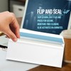 Compuchecks Double Window Envelopes #10- Flip and Seal Flap, Security