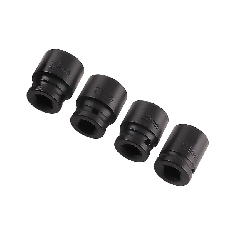 MaXpeedingrods 35PCS Deep Impact Socket Set 1/2" Drive 6 Point