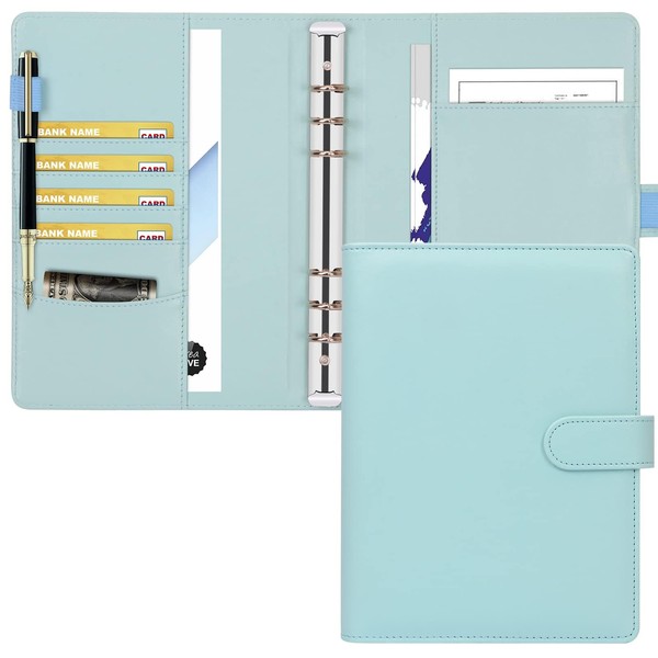 Toplive Portfolio A5 Multi-Purpose PU Leather 6 Ring Binding School