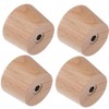4-Piece Pot Cap Top Bead Drawer Knobs, Drawer Pulls, Pan
