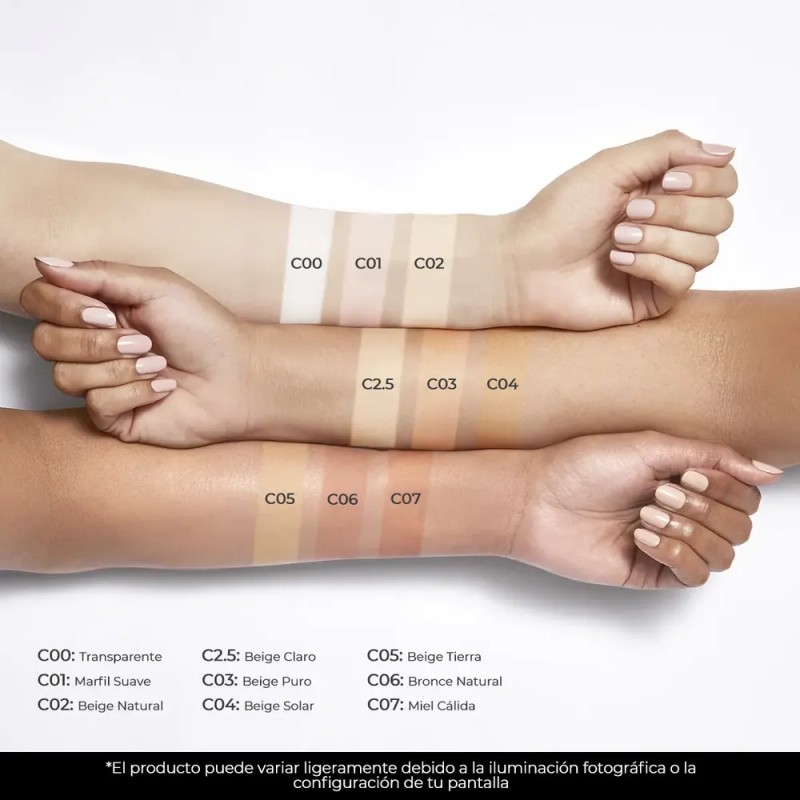 Sace Lady Base Maquillaje Polvo Compacto Matte Spf30+++ 9.5g