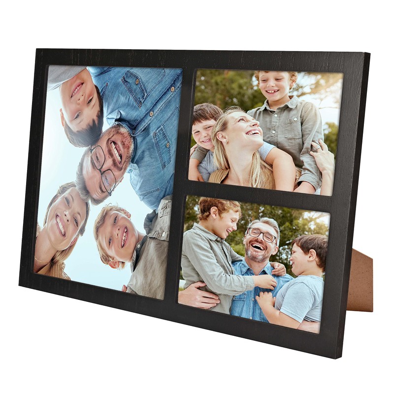MONT PLEASANT Collage Picture Frame for Wall with 3 Openings