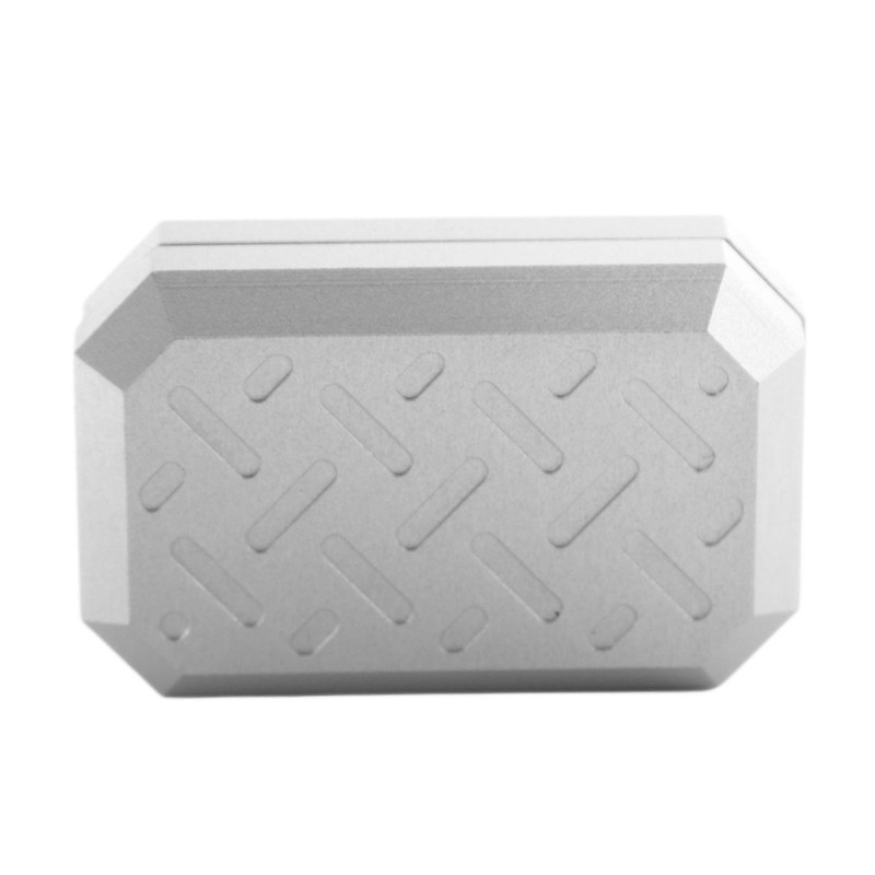 Push Slider Card Toy Textured Pattern Anxiety Relief Aluminum Alloy