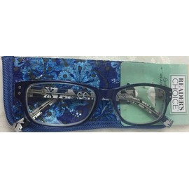Foster Grant Heidi Blu Women's Reading Glasses & Case +3.25